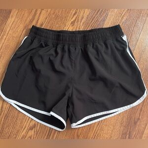 Champion Women's Black and White Athletic Shorts